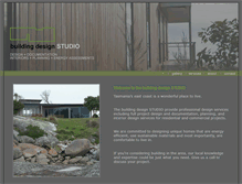 Tablet Screenshot of buildingdesignstudio.com.au
